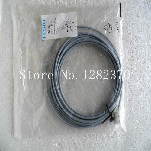 New original authentic FESTO plug KMYZ-9-24-5-LED-PUR-B stock 193 689 --5pcs/lot