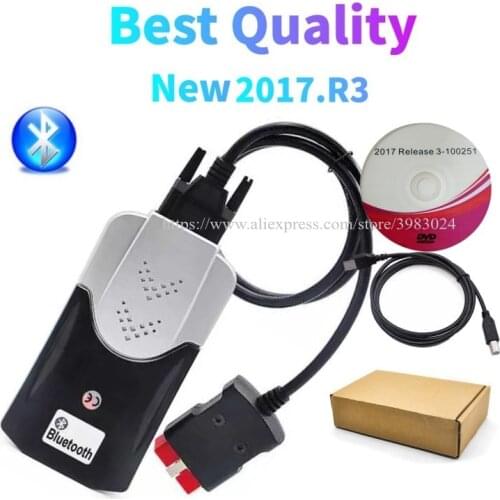 2021 NEW VCI 2017.R3 VD DS150E CDP Pro bluetooth for delphis obd2 diagnostic tool Scanner new relays Adapter with usb
