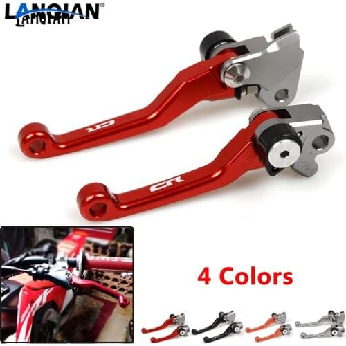 For Honda CR 125R CR 250R CR 80R CR 85R Motorcycle Brake Clutch Levers CNC Dirt Bike Lever CR125 CR250R CR80R/85R Accessories
