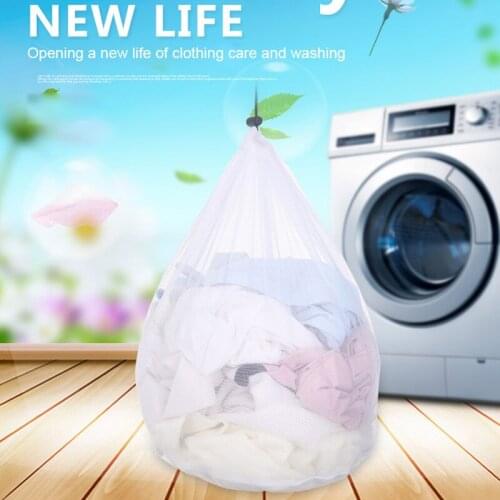 Underwear Bra Laundry Mesh Bags Drawstring Net Laundry Saver Mesh Washing Pouch Strong Washing Machine Thicken Net Bag