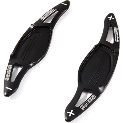 2pcs Aluminum Steering Wheel Shift Paddle Shifter Extension For AUDI TT RS 2016-19