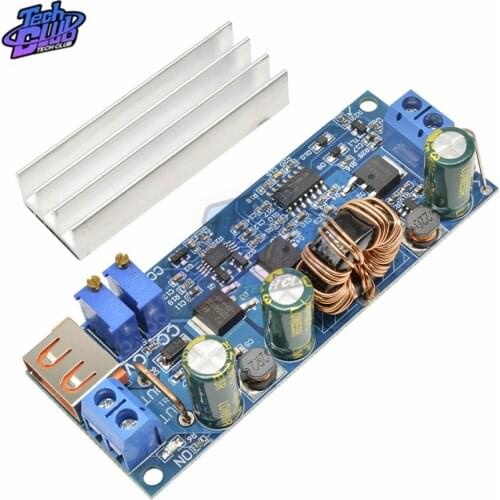 80W DC-DC 2-24V to 3-30V USB Step Up Boost Buck Module Constant Voltage Constant Current Power Supply Board High Power