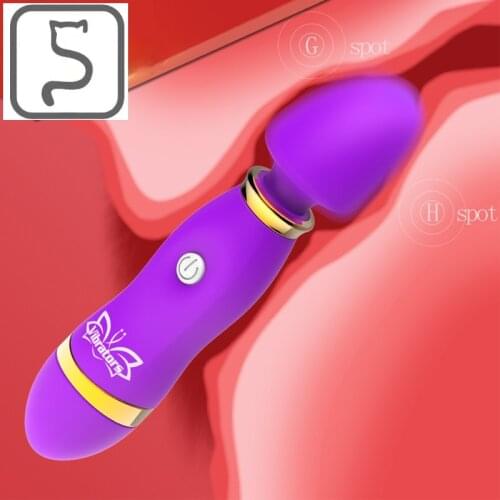 Adult Toys G-Spot Vibrator For Couples Dildo Vibrator Erotic Sex Toys for Women Vagina Clitoris Stimulator AV Vibrator Sex Shop