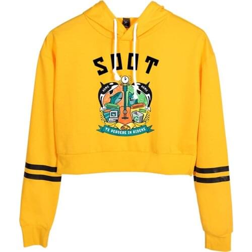 2021 Wilbur Soot High Waist Sweatshirts Fashion High Waist Sweatshirt Hip Hop Hoody Young People Unique Cute Pullover