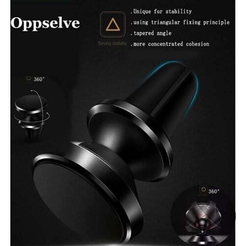 Car Air Vent Hanging Mount Magnetic Car Cell Phone Holder Mini Navigation Phone Holder Mobilephone Bracket for iPhone 12 11 Pro