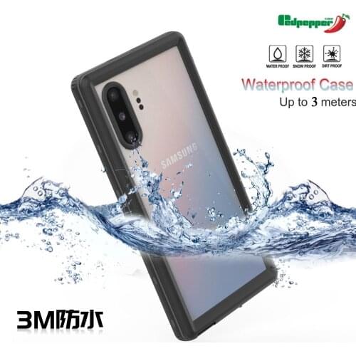 For Samsung Note 10 / Note 10 Plus Waterproof Case Swimming Diving Shockproof Underwater 3m Tpu+pc Case For Samsung S10e