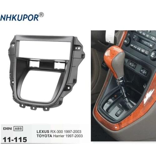 11-115 Car Radio Fascia Installation Kit For TOYOTA Harrier/LEXUS RX-300 1997-2003 Stereo Dash CD Trim Installation Frame Kit