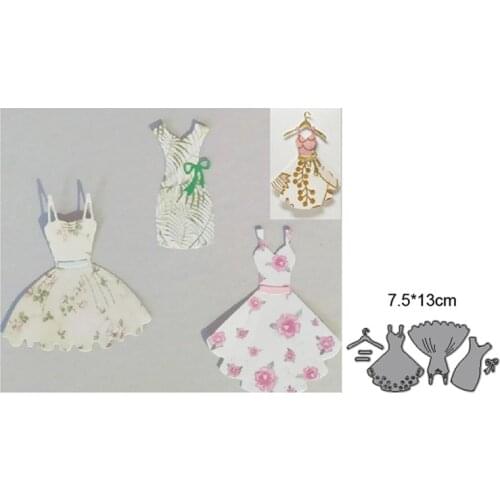 2021 New Cutting dies wedding dress metal cutting dies cut die mold Scrapbook paper craft knife mould blade punch stencils dies
