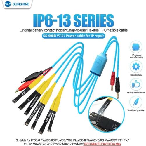 MILE Power Supply Test Cable iPhone 5G-8G/11 Pro Max For Apple Logic Board Charging Wire Motherboard Repair Line