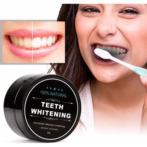 Bamboo Charcoal Tooth Powder Teeth Whitening Supplies Adults Oral Cleaning Teeth Whitening Toothpowder Activated Carbon Powder