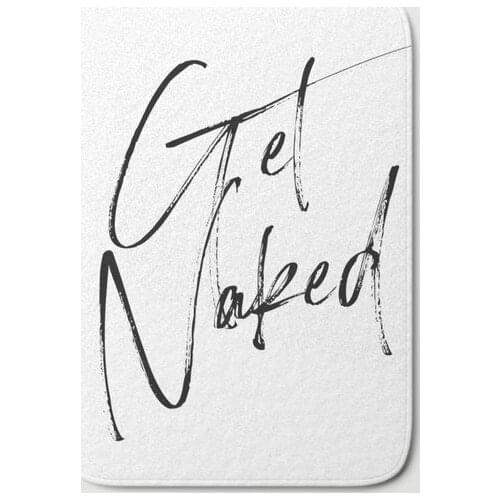 Get Naked Home Decor Art Bath Mat Bathroom Kitchen Bedroon Floor Mat Home Entrance Rugs Kids Prayer Mat 40*60cm
