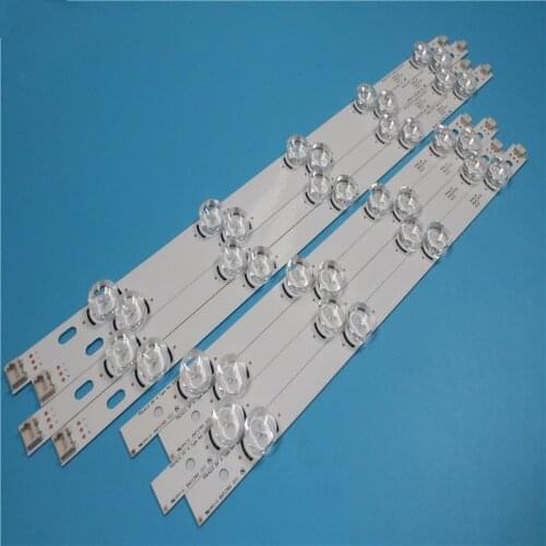 New 8 PCS/set LED backlight Strips Bars Replacement for LG 39LN540V 39LN570V innotek HC390DUN POLA2.0 39 A B Pola 2.0 39 inch