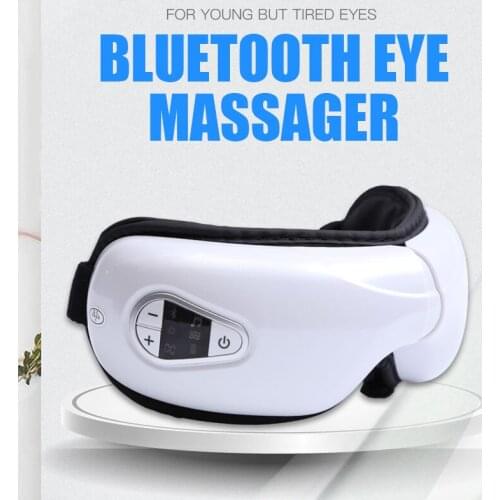 Smart Air Pressure Heated Goggles Anti Wrinkles Electric Air Pressure Eye Massager Health Care Tools Bluetooth Music Eye Relax