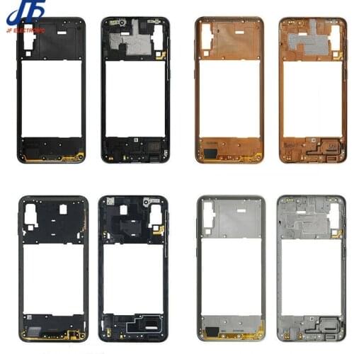 10PcsFor Samsung A10s A20s A30s A50s A40 A60 A70s Middle Frame A10 A20 A30 A50 A707F Middle Frame Bezel Middle Plate Replacement