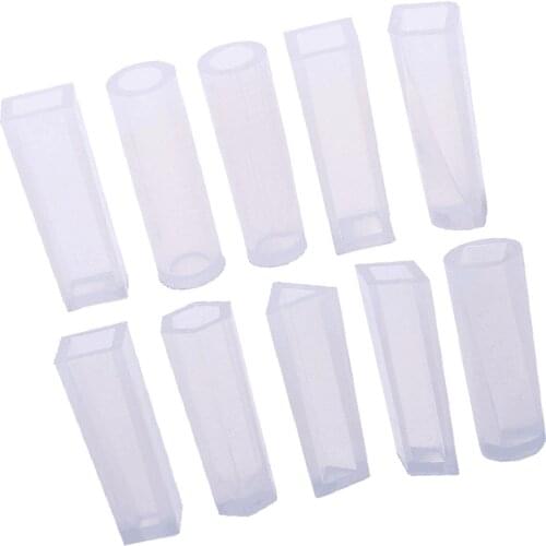 10 Pcs Jewelry Cylinder Shape Eyelets for DIY Jewelry Pendants with Different