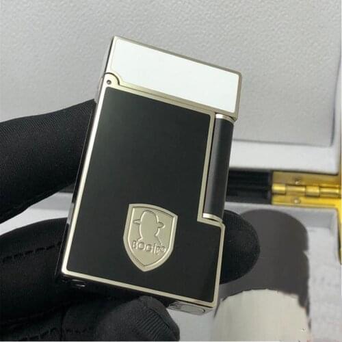 100% brand new retro DuPont bright sound lighter Seiko manufacture windproof copper body cigarette lighter with box