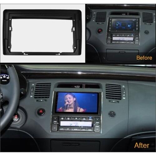 Car Radio Fascia for HYUNDAI AZERA TG AV 2008 DVD Stereo Frame Plate Adapter Mounting Dash Installation Bezel Trim Kit