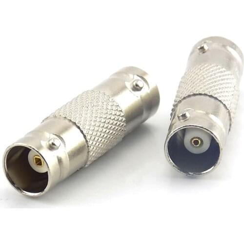 BNC Female Connector to BNC Female Coupler Adapter Connector Female Connector Plug For CCTV IP Camera 2/10pcs