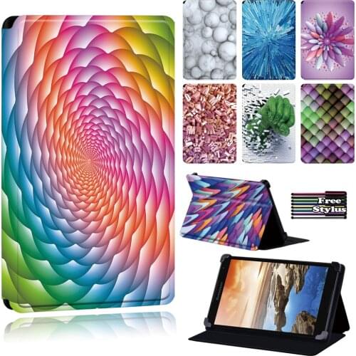 Tablet Case Fit Lenovo Tab(A8-50 A5500/S8 - 50)/Tab 8/A7-(30 A3300/50 A3500)/Yoga Tab 4 Plu) /Thinkpad Tablet - 3d Print + Pen