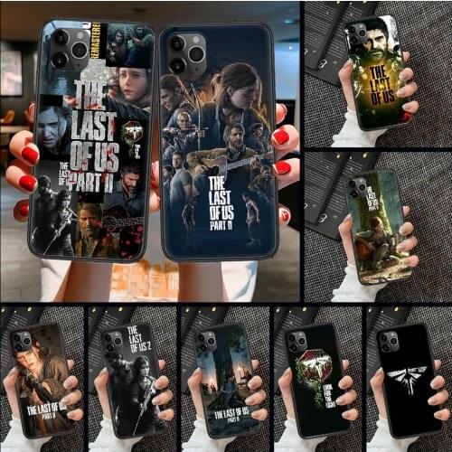 The Last of Us Part Game Phone Case Cover Hull For iphone 5 5s se 2 6 6s 7 8 12 mini plus X XS XR 11 PRO MAX black pretty shell