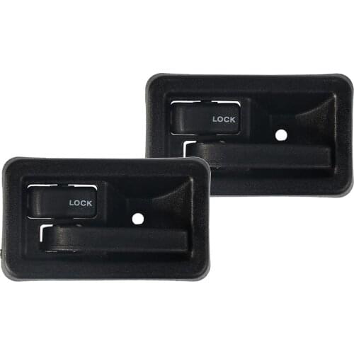 For Jeep Wrangler 2000 2001 2002 2003 ABS Interior Door Handle Left and Right 2 Pieces of Handles