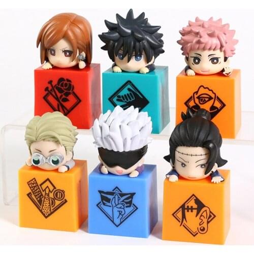 Jujutsu Kaisen Itadori Yuji Fushiguro Megumi Kugisaki Nobara Gojo Satoru Nanami Kento Geto Suguru Q Ver PVC Figures Toys Dolls