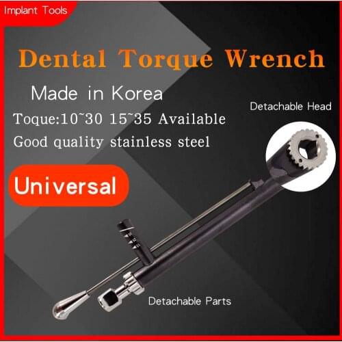 Torque Control Dental Implant Wrench Ratchet Abutment Hex Head Hand Screwdriver Tools Osstem ITI Removable Universal Equiments