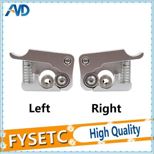 MK10 Remote Direct Extruder Makerbot Replicator Aluminum Part Extrusion 1.75mm Right Left Hand Arm Full Metal Bowden