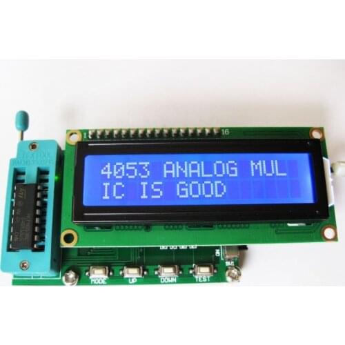 New Version of Integrated Circuit Tester IC Tester 74 40 Series Can Judge the Quality of Logic Gates