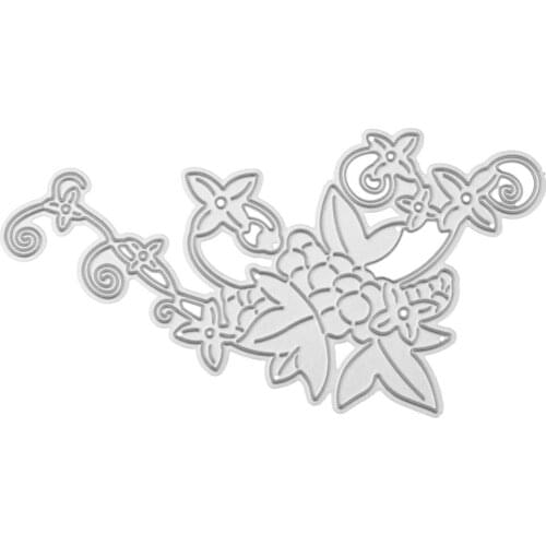 New Grape Leaves Metal Cutting Dies Stencil for DIY Scrapbooking Photo Album Embossing Paper Cards Decorative Crafts Die Cuts