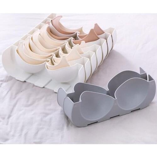 Non-deformed Plastic Drawer Organizer Box Closet Organizer Socks Underwear Bra Dormitory Drawer Storage Container organizador