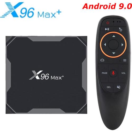 X96 MAX Plus 4GB 64GB Android 9.0 Smart TV Box Amlogic S905X3 Quad Core X96Max Set top Box 8K 2.4G&5G Wifi 4K Media Player 32GB