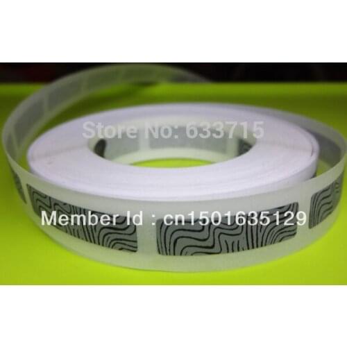Silver scratch off sticker label in size 6 *22mm USD 80/14000 pieces