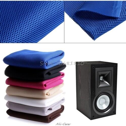 Speaker Mesh Speaker Grill Cloth Stereo Grille Fabric Dustproof Audio Cloth Drop shipping