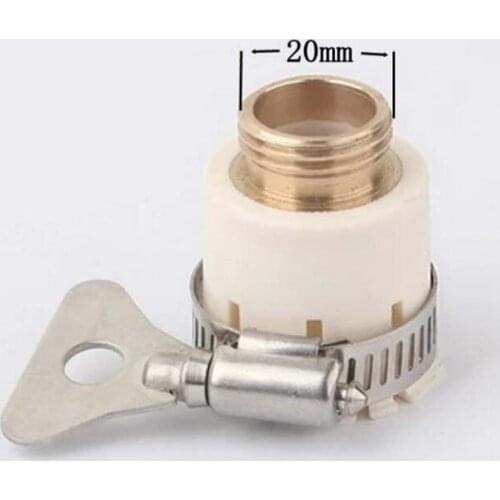 1/2"standard connector for garden faucet non-slip off universal faucet connector copper