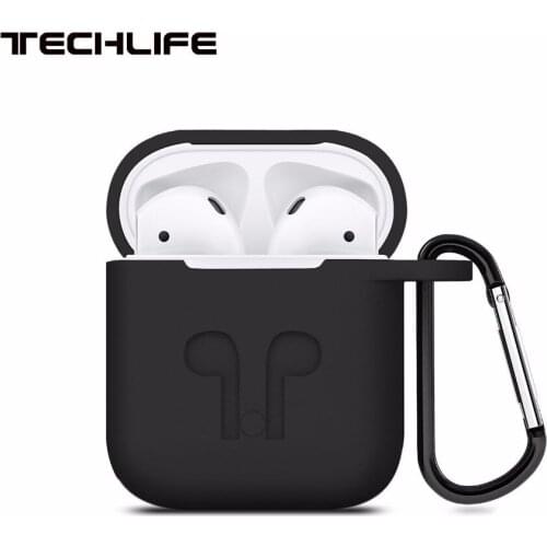 Duszake Protective Silicone Cover Case for AirPods Case Case for Apple Headphone for Airpod Case Charger Accessories
