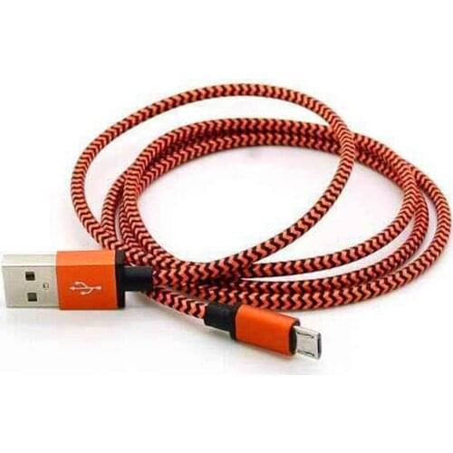 1M 3FT 2M 6FT 3M 10FT Aluminium Fabric micro 5pin 8pin typeC usb C cable Date Sync Charger Cable for Sumsung Iphone 8 7 6 100PCS