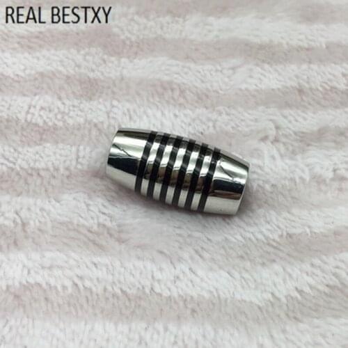 100pcs/lot Stainless Steel Magnetic Clasps Charms Connector Buckle For Diy Leather Bracelets Rope Jewelry Making Findings Clasps
