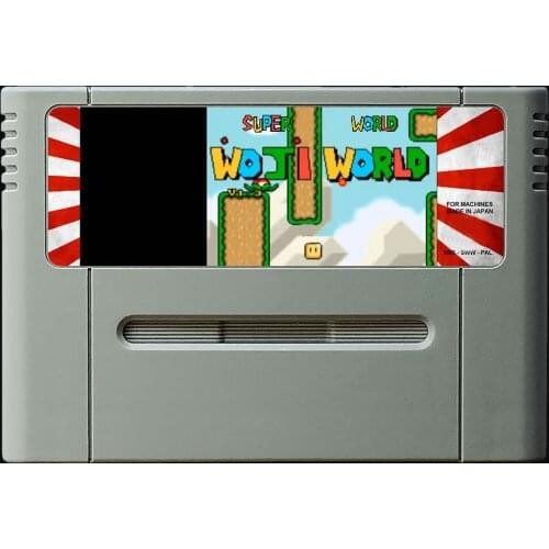 16Bit Games ** SMW - WOJI WORLD ( PAL EUR Version!! )