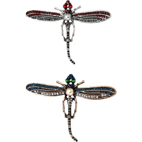 Baosity Dragonfly Brooches For Clothes