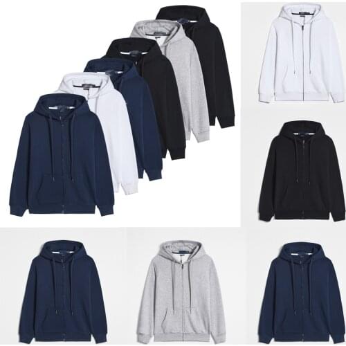BRANDY&MANDY Men's Zip Hoodies