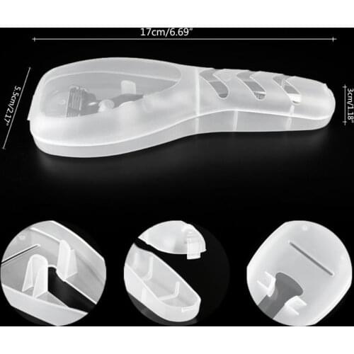 M7DF Portable Men Manual Razor Shaver Cover Travel Case Holder Box for gillette fusion