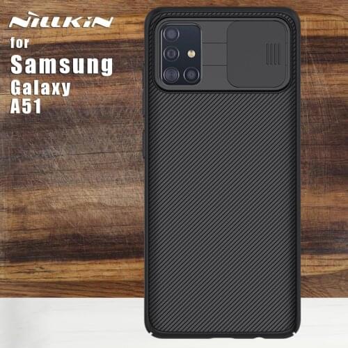 Nillkin For Samsung Galaxy A51 case Camera Protection Camshield Phone Case Lens Protective Back Cover for Samsung A51