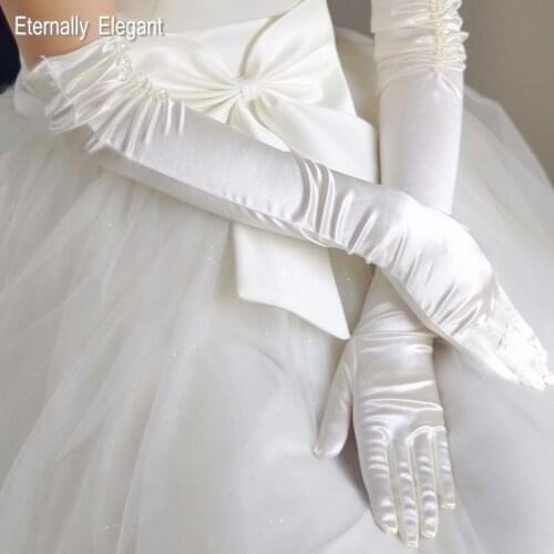 Eternally Elegant Bridal Long Gloves