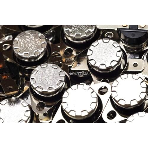 KSD301 thermostat / thermal protection / temperature control switch 85 degrees 250V / 10A normally closed