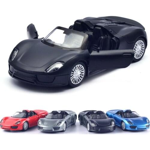 1: 32 simulation alloy sports car model childrens alloy return car pocket car boys toy cake decoration childrens gift