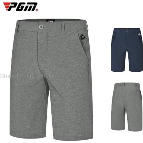 2021 Summer Mens Elastic Golf Shorts Male Flat-Front Male Shorts Breathable Quick-Dry Golf Trousers Sportswear All Size 30-38