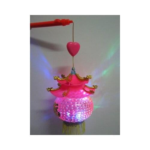 2021 New Sell Palace Lanterns Music Dynamic Luminous Lantern The Electric Light Lamp Mid-autumn Festival Children Kids gift Toy