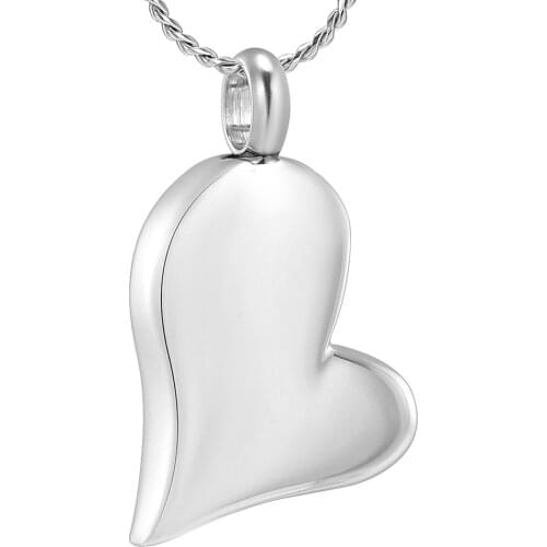 Forever in My Heart Cremation Jewelry for Ashes Keepsake Memorial Urn Necklace for Men Women