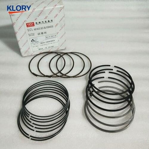 481H-1004030CA / 481A(0.5)-BJ1004030 / 481FD-1004030BA Piston ring assembly +0.5 +0.25 for Chery A5 481 engine